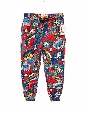 Oh Snap! by Drip Clothing Co. Comic Print Jogger Pants – Medium – NWT